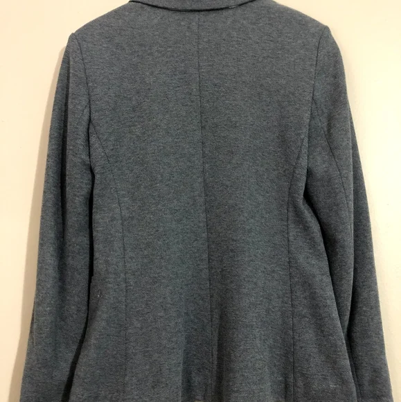 Express Cotton One- Button Blazer - Picture 3 of 4